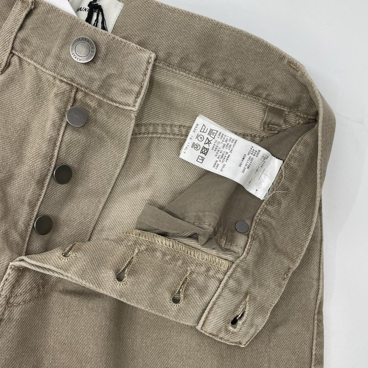 HAIKURE ハイクル 25SS BETHANY SHORT LENGTH SOFT ECRU デニム ボトムス