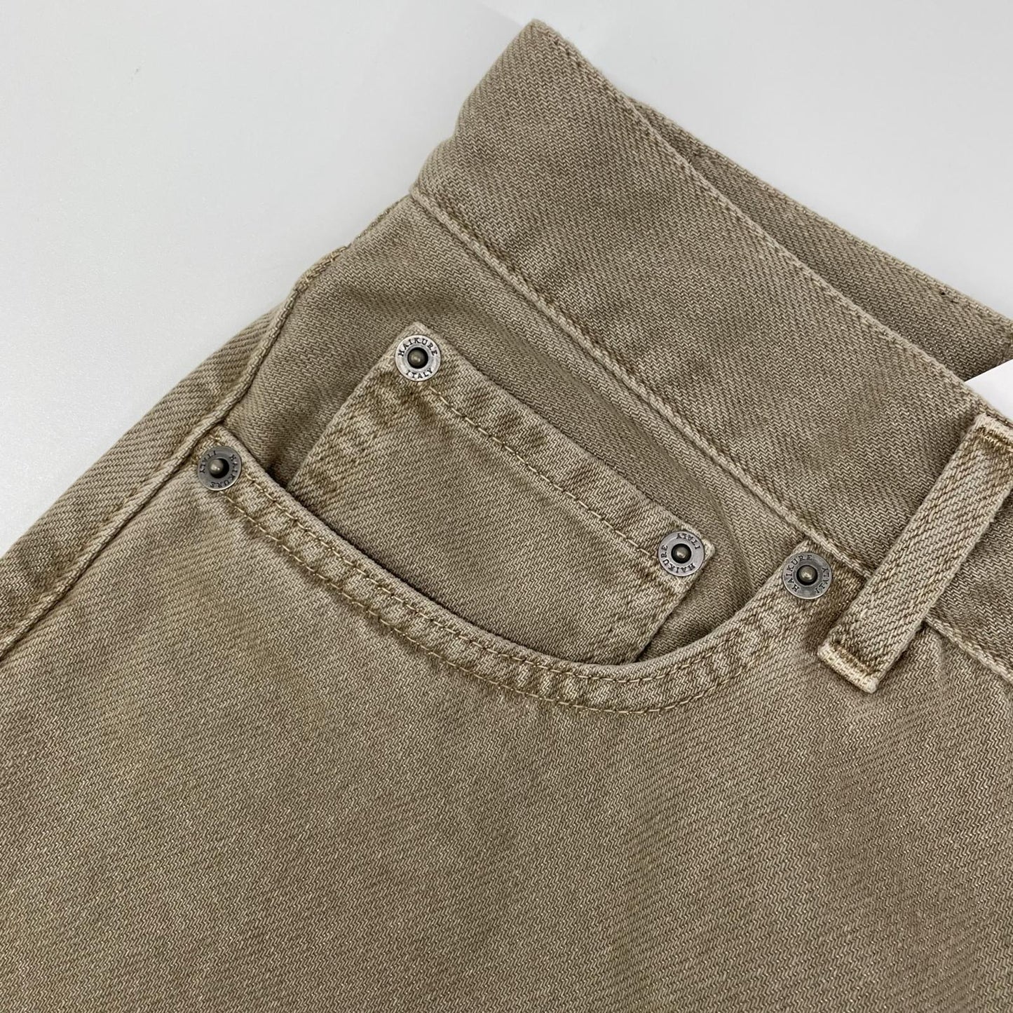 HAIKURE ハイクル 25SS BETHANY SHORT LENGTH SOFT ECRU デニム ボトムス