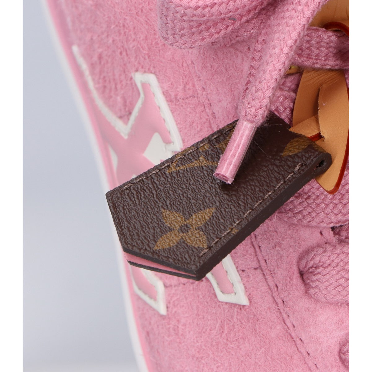 LOUIS VUITTON ルイヴィトン 26年製 LV×BTS J-HOPE ピンク スエード バターソフト スニーカー シューズ