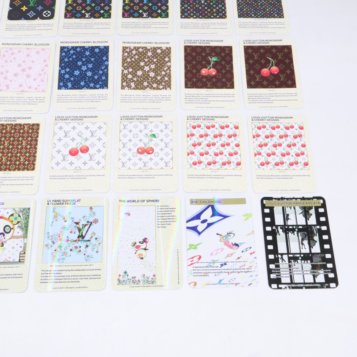 LOUIS VUITTON ルイヴィトン LV×TM村上隆 カードファイル・トレーディングカードコンプリートセット その他