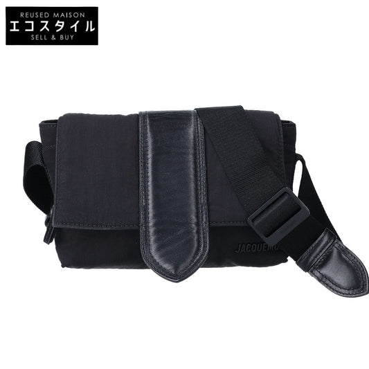 JACQUEMUS Bambino nylon flap shoulder bag