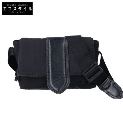 JACQUEMUS Bambino nylon flap shoulder bag