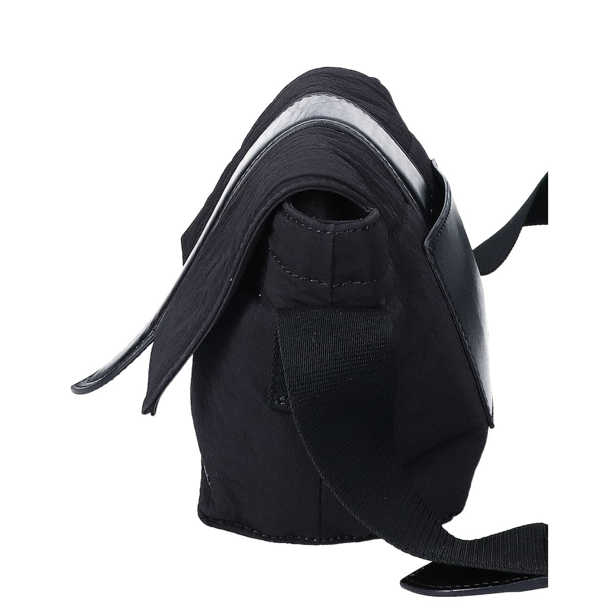 JACQUEMUS Bambino nylon flap shoulder bag