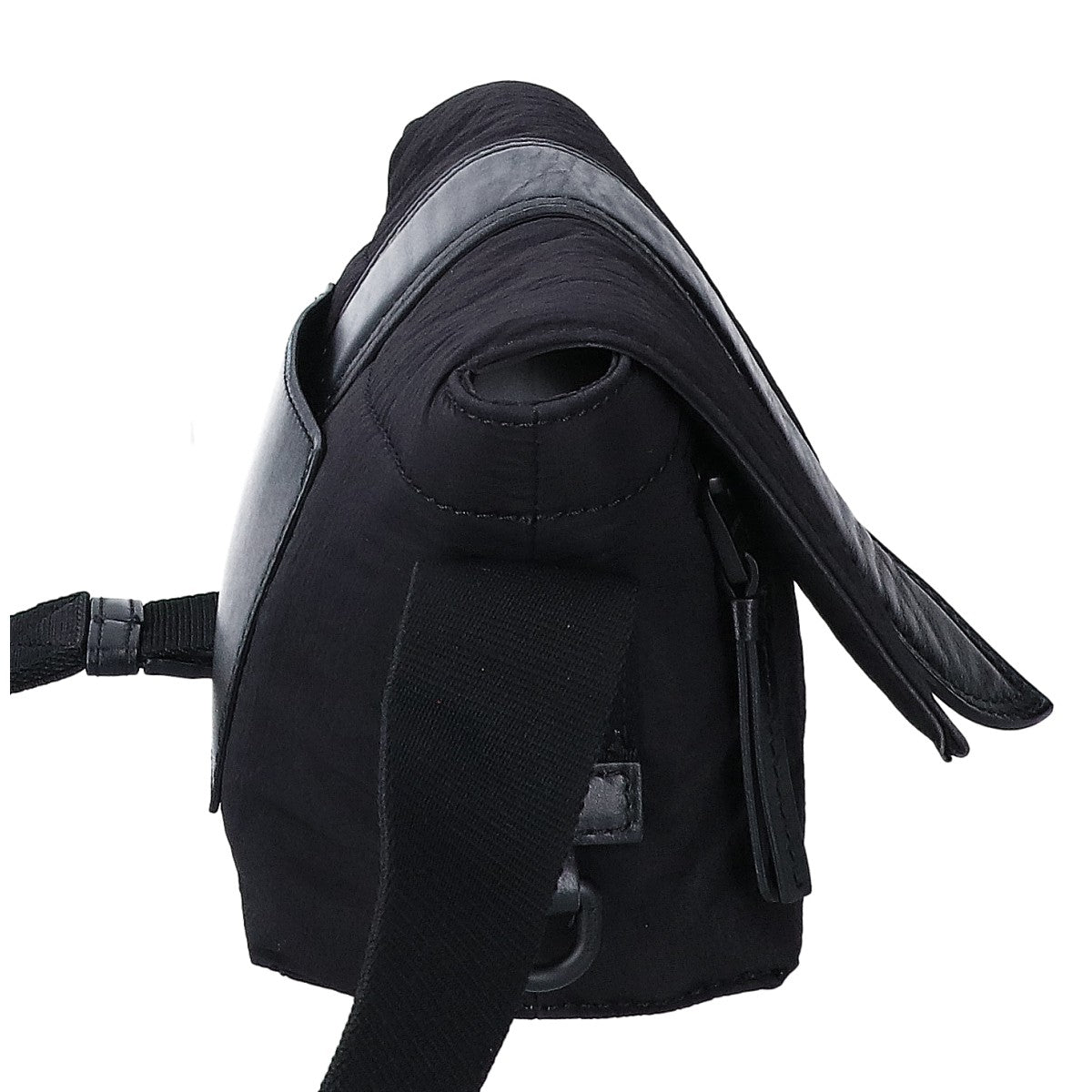 JACQUEMUS Bambino nylon flap shoulder bag