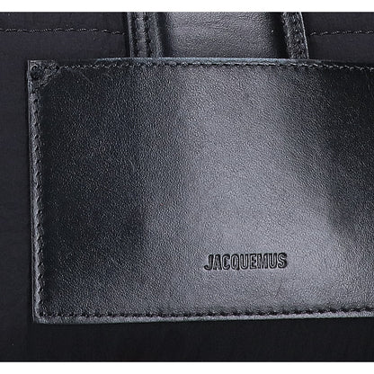 JACQUEMUS Bambino nylon flap shoulder bag