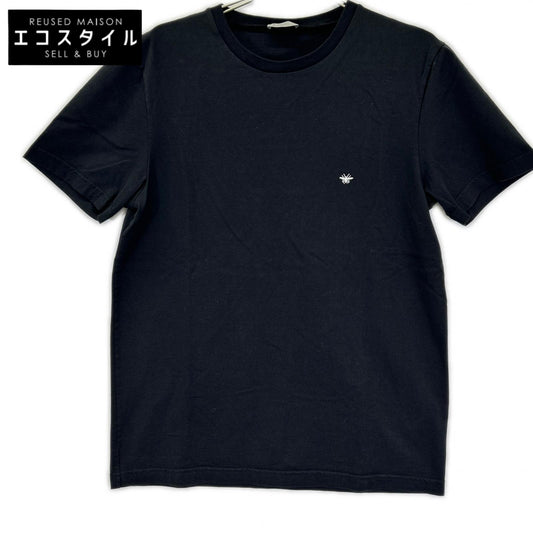 DIOR ディオール 733J603B0677 BEE Embroidery Black Crewneck T-Shirt