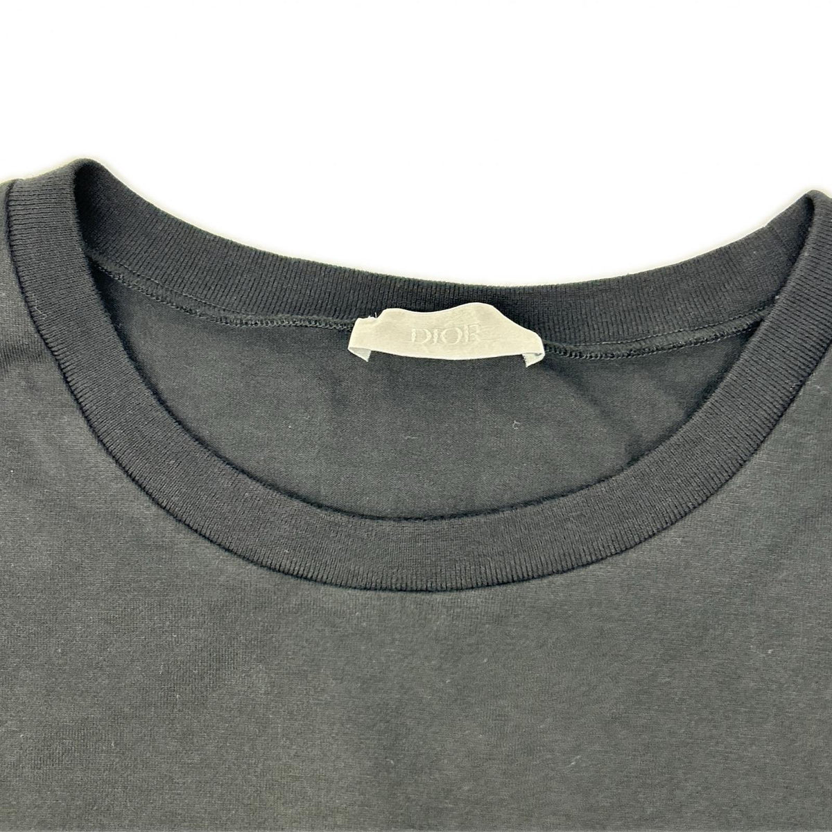 DIOR ディオール 733J603B0677 BEE Embroidery Black Crewneck T-Shirt
