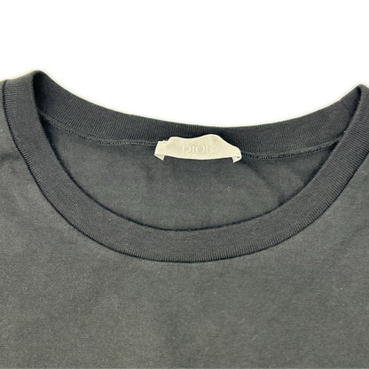 DIOR ディオール 733J603B0677 BEE Embroidery Black Crewneck T-Shirt