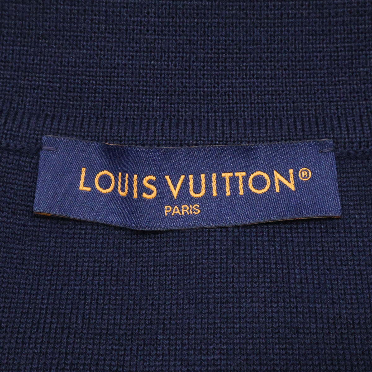 LOUIS VUITTON ルイヴィトン 【美品/国内正規/26年製】RM261MJ NTY HSN42W エンボスモノグラム ジップアップ ニットジャケット ジャケット