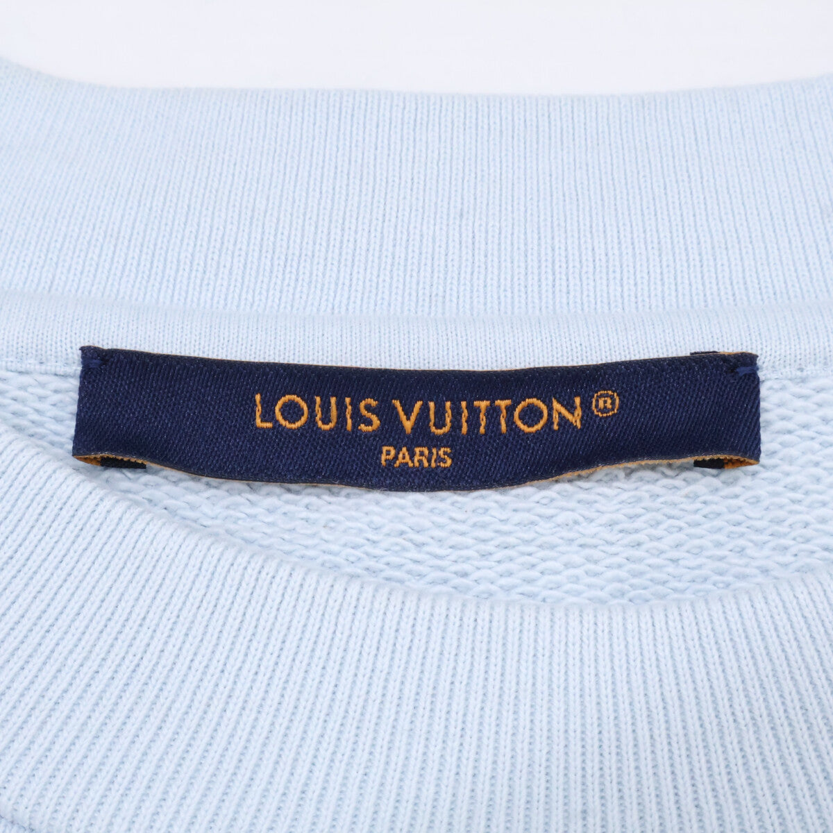 LOUIS VUITTON ルイヴィトン 【国内正規/25年製】RM252MV FWC HTY09W Logo Embroidery Sweatshirt ロゴ エンブロイダリー スウェットシャツ トップス