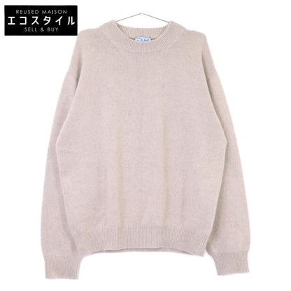 PRADA プラダ 【美品/国内正規/25年製】UMB674 Re-Cashmere crewneck Sweater カシミヤ100％ クルーネック ニットセーター トップス