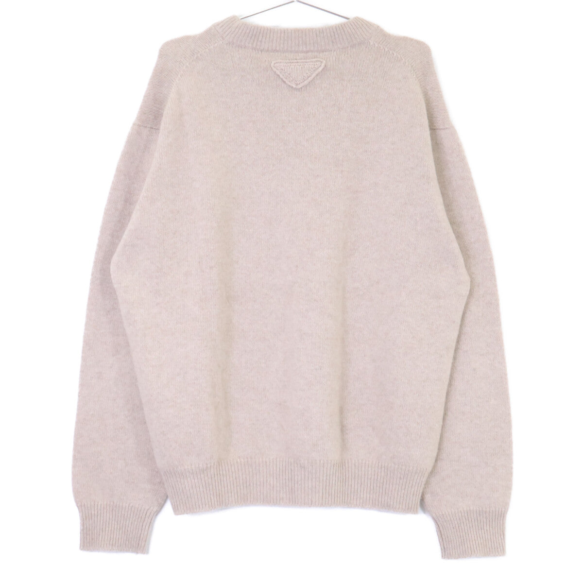 PRADA プラダ 【美品/国内正規/25年製】UMB674 Re-Cashmere crewneck Sweater カシミヤ100％ クルーネック ニットセーター トップス