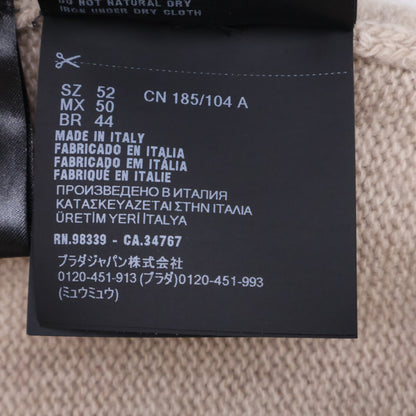 PRADA プラダ 【美品/国内正規/25年製】UMB674 Re-Cashmere crewneck Sweater カシミヤ100％ クルーネック ニットセーター トップス