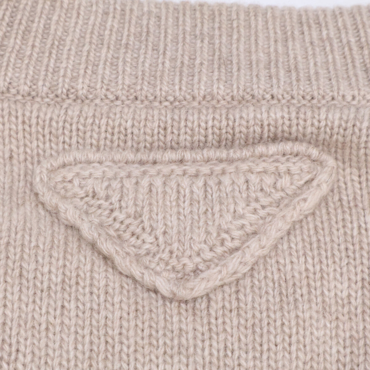 PRADA プラダ 【美品/国内正規/25年製】UMB674 Re-Cashmere crewneck Sweater カシミヤ100％ クルーネック ニットセーター トップス