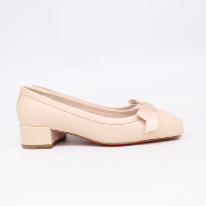 CHRISTIAN LOUBOUTIN クリスチャンルブタン 【新品同様】1240204 Mamaflirt 30 バレリーナ リボン パンプス シューズ