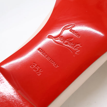 CHRISTIAN LOUBOUTIN クリスチャンルブタン 【新品同様】1240204 Mamaflirt 30 バレリーナ リボン パンプス シューズ