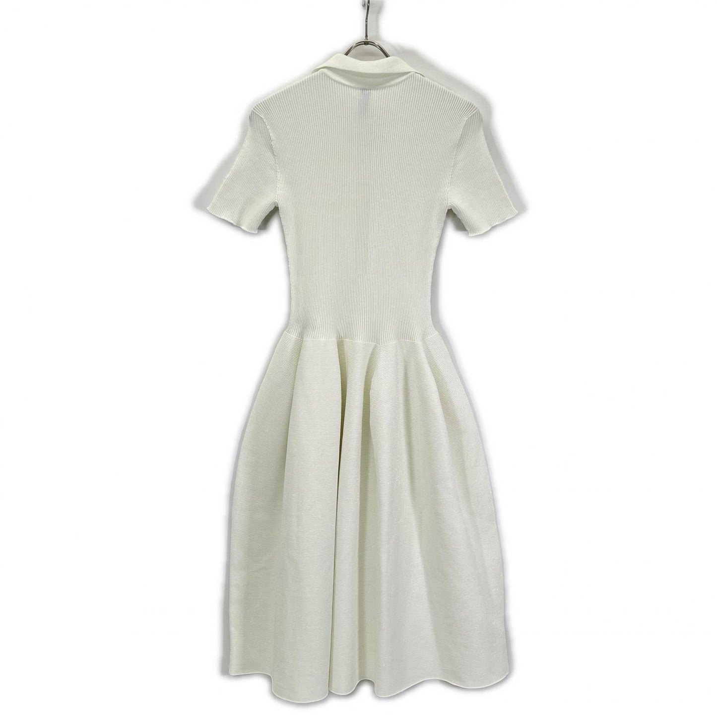 CFCL シーエフシーエル 26年 CF011KH026JP00 ホワイト POTTERY GLITTER SHORT SLEEVE POLO DRESS ワンピース