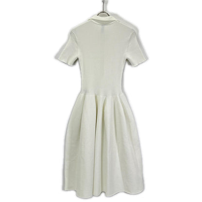 CFCL シーエフシーエル 26年 CF011KH026JP00 ホワイト POTTERY GLITTER SHORT SLEEVE POLO DRESS ワンピース