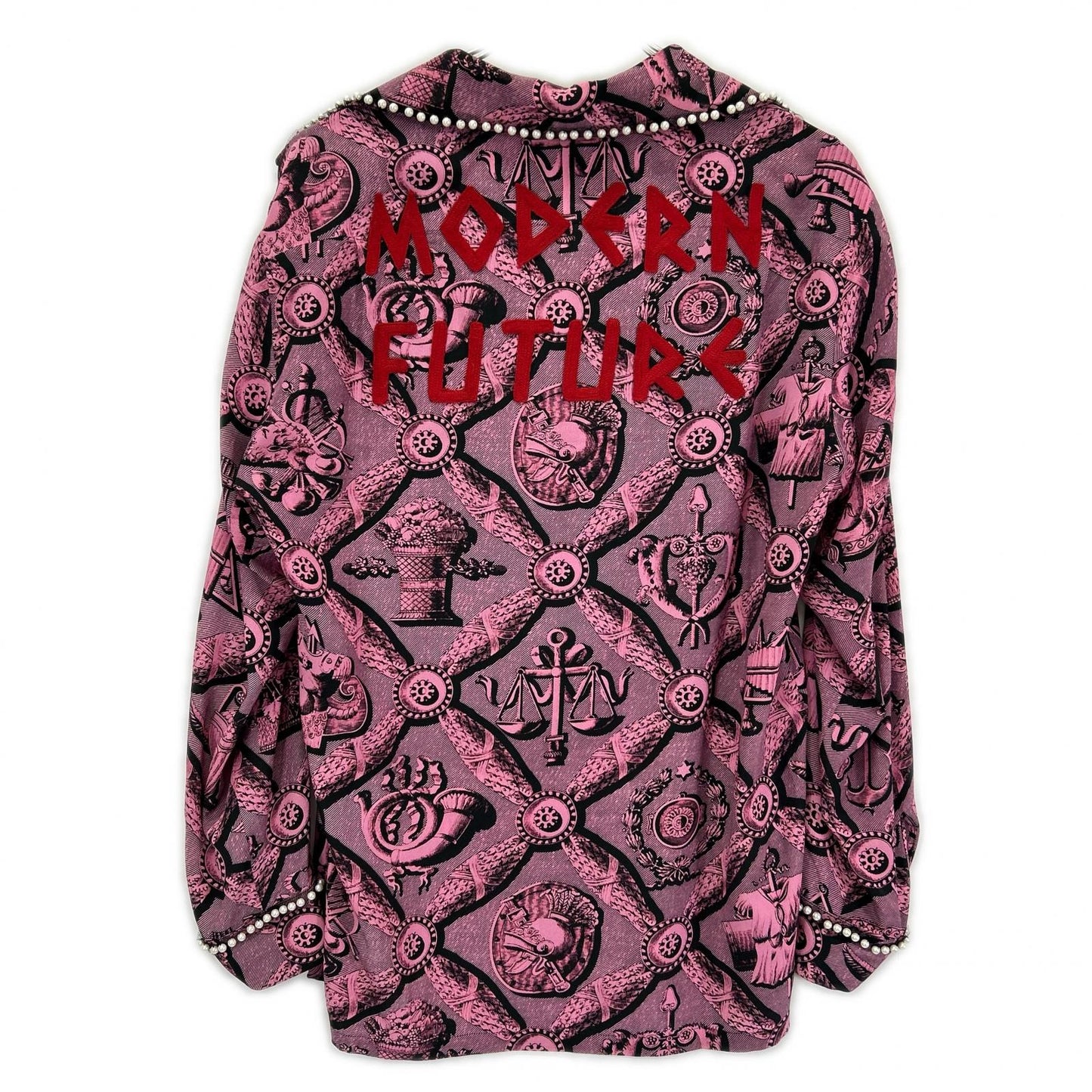 GUCCI グッチ 470990 ZID73 ピンク シャツ トップス