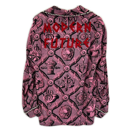 GUCCI グッチ 470990 ZID73 ピンク シャツ トップス