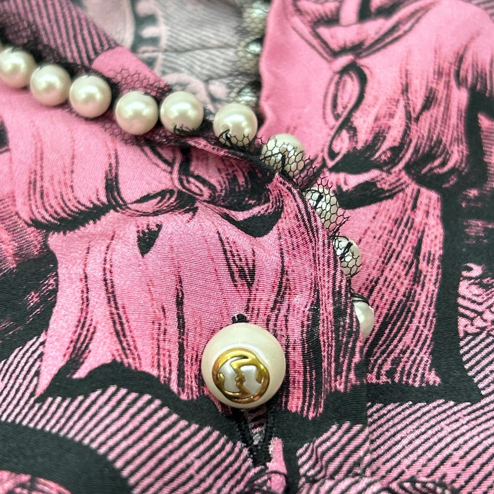 GUCCI グッチ 470990 ZID73 ピンク シャツ トップス