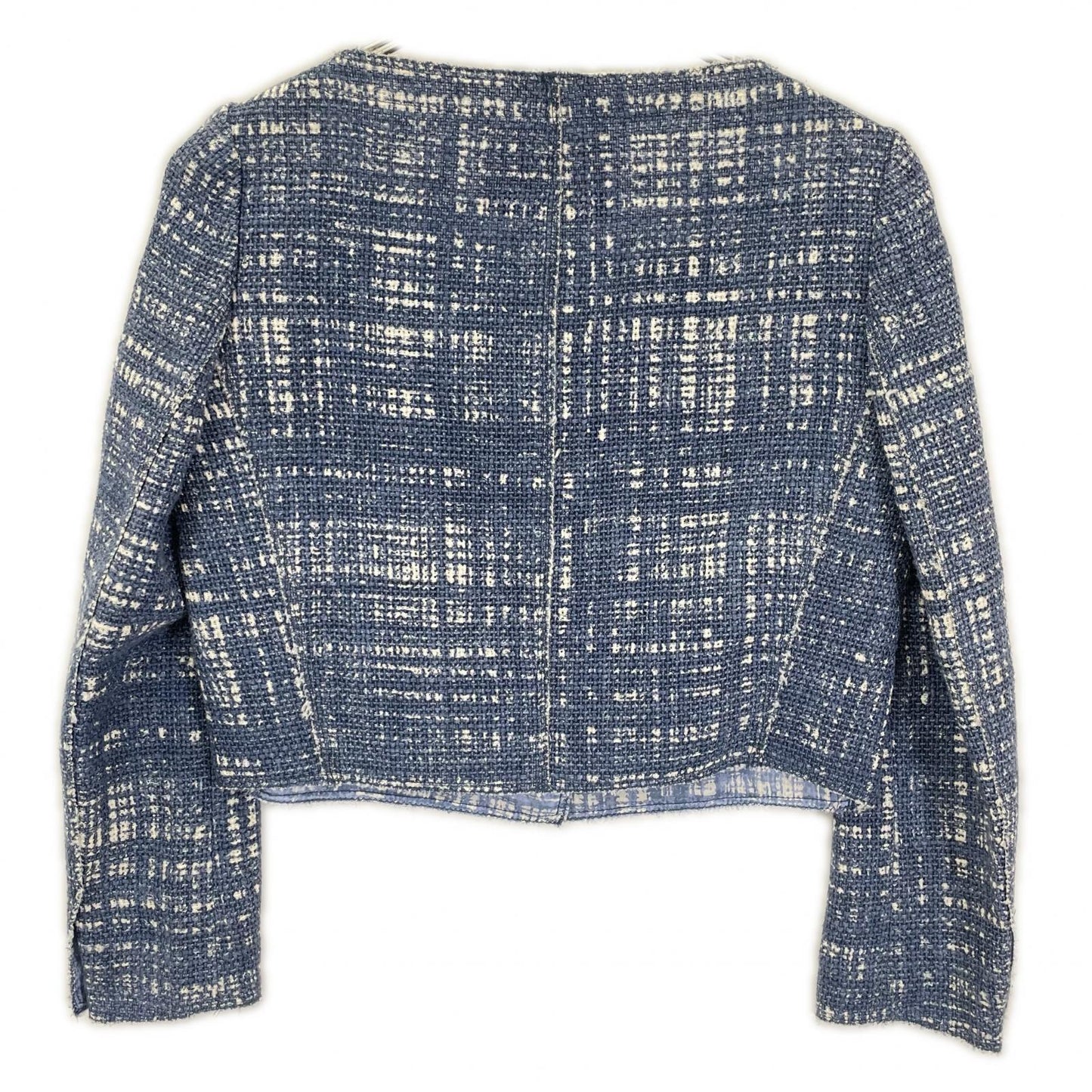 PRADA プラダ 10AW P5782/P1902 ツイード ノーカラージャケット スカートセットアップ スーツ セットアップ