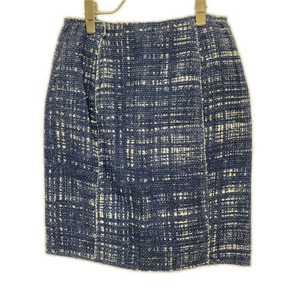 PRADA プラダ 10AW P5782/P1902 ツイード ノーカラージャケット スカートセットアップ スーツ セットアップ