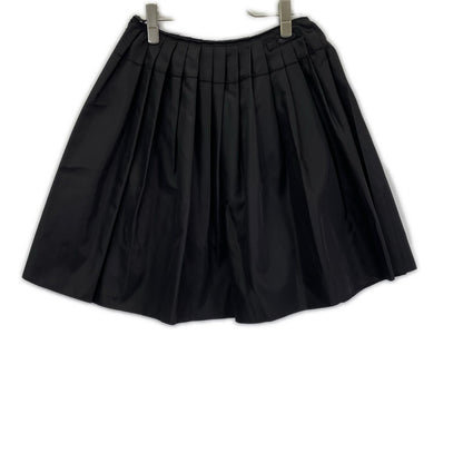PRADA プラダ 10SS 21H472 ブラック ナイロン プリーツスカート スカート