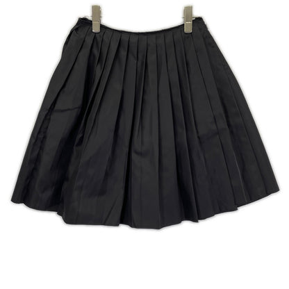 PRADA プラダ 10SS 21H472 ブラック ナイロン プリーツスカート スカート