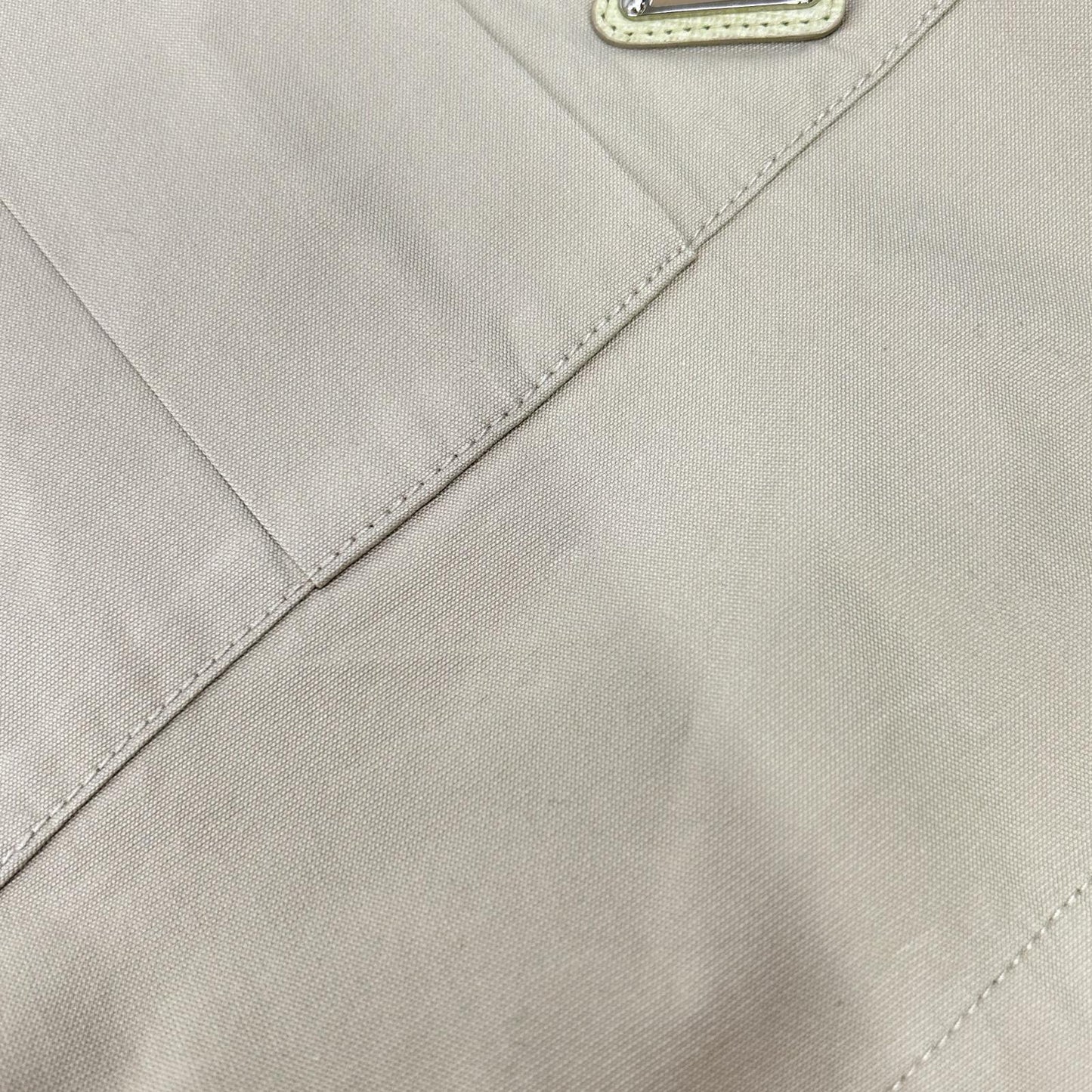 PRADA プラダ 81343 トライアングルロゴ Aライン カーゴスカート スカート