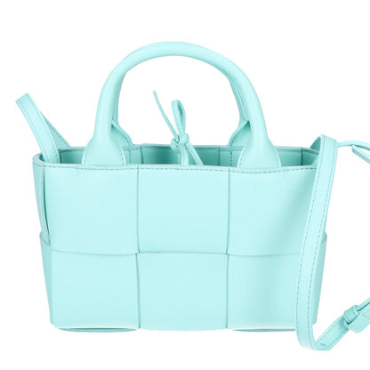 BOTTEGA VENETA ボッテガヴェネタ 新品同様 マキシイントレチャート キャンディ アルコトート 2WAY ハンドバッグ