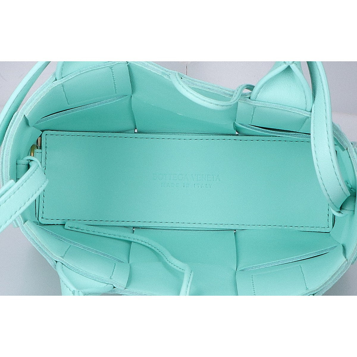 BOTTEGA VENETA ボッテガヴェネタ 新品同様 マキシイントレチャート キャンディ アルコトート 2WAY ハンドバッグ