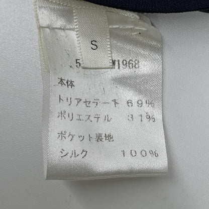 THE ROW ザ ロウ 5576-W1968 Robi ネイビー ハーフスリーブ マキシワンピース ワンピース