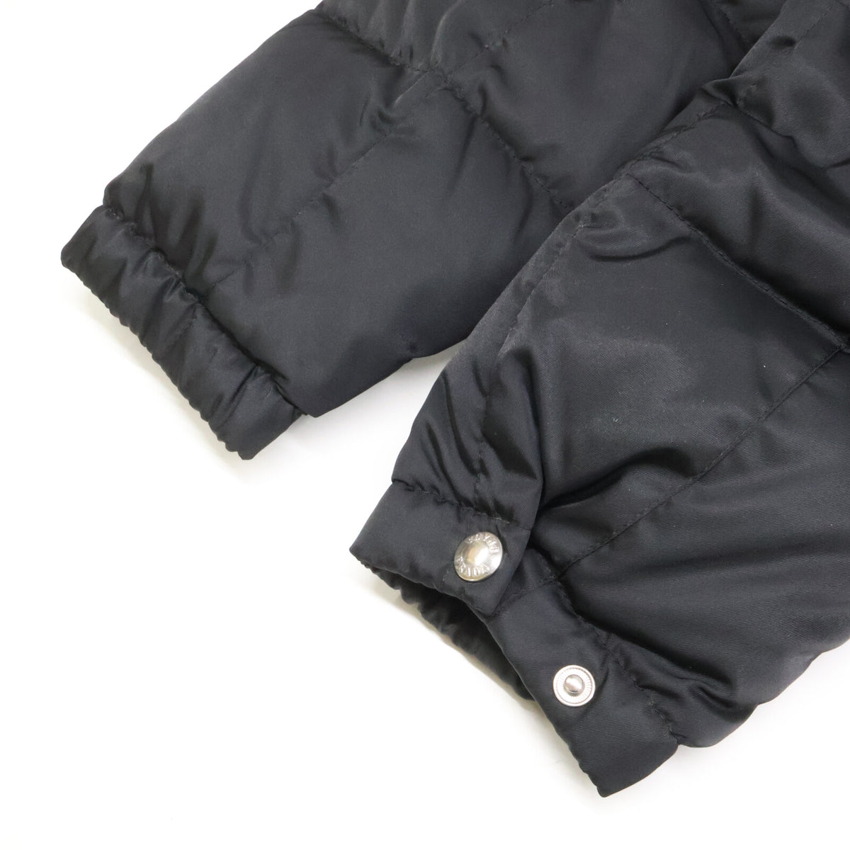 PRADA [Domestic authentic] SGX176 S162 Hooded Down Jacket with Nutria Fur Lining Jacket