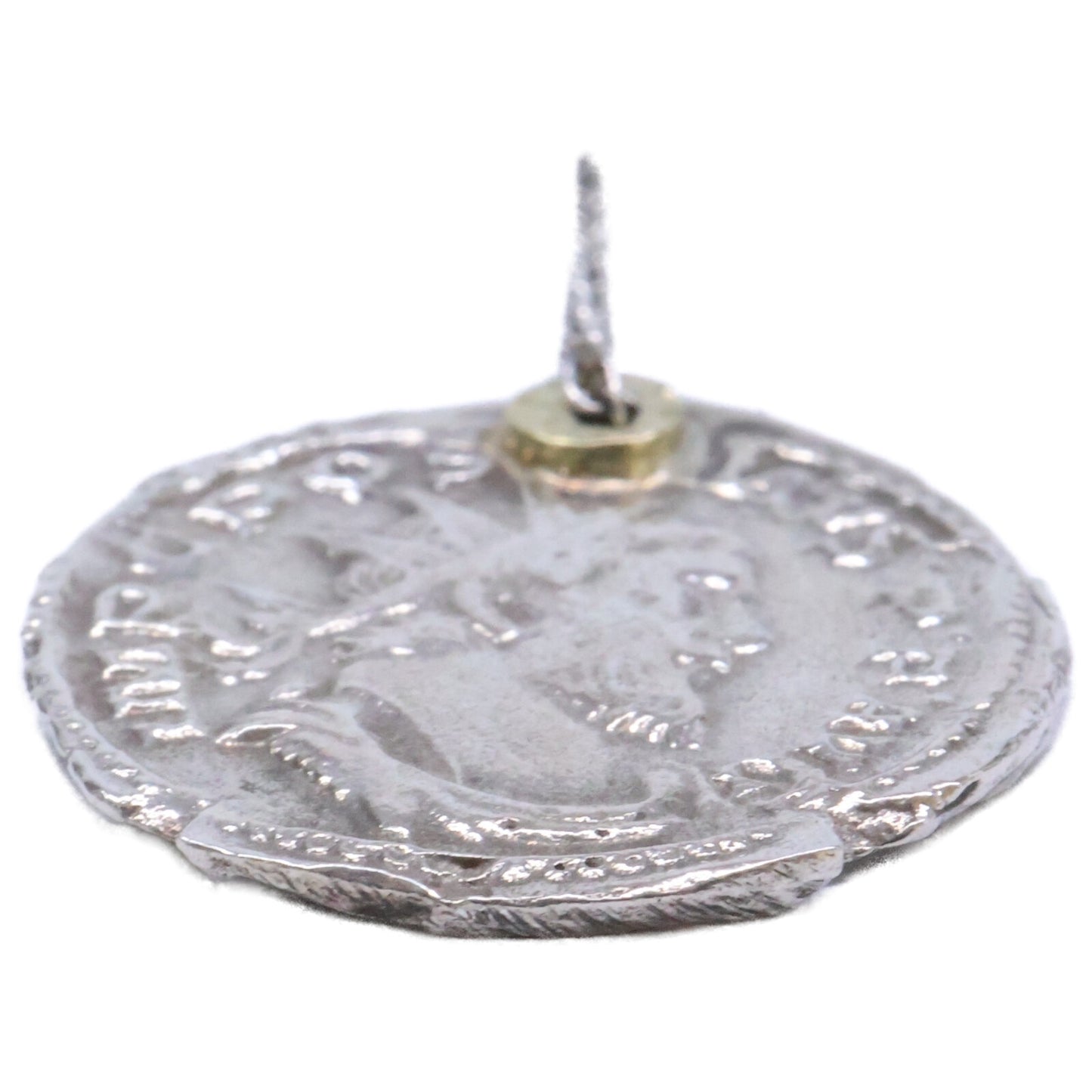 GIGI ジジ 【美品】A20010 925 K18 ARTEMIS Roman coin necklace ANTONINIANO コイン ネックレス