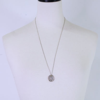 GIGI ジジ 【美品】A20010 925 K18 ARTEMIS Roman coin necklace ANTONINIANO コイン ネックレス