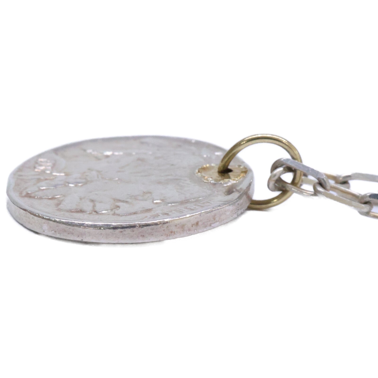 GIGI ジジ 【美品】925 K18 ARTEMIS / Native coin necklace ネイティブコイン ネックレス