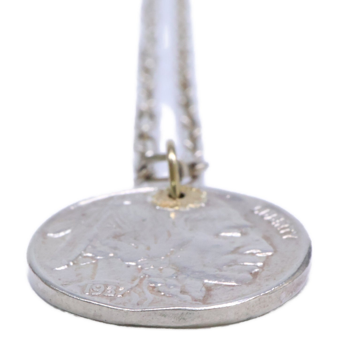 GIGI ジジ 【美品】925 K18 ARTEMIS / Native coin necklace ネイティブコイン ネックレス