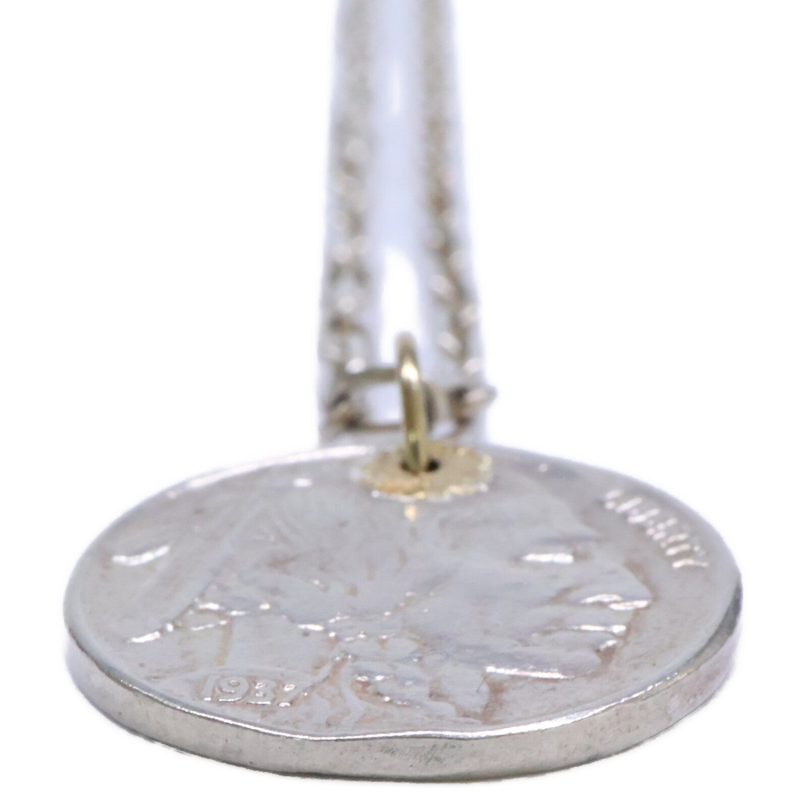GIGI ジジ 【美品】925 K18 ARTEMIS / Native coin necklace ネイティブコイン ネックレス