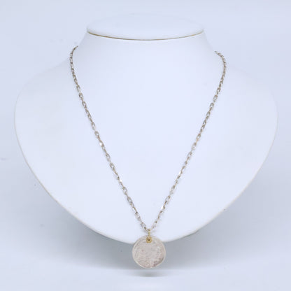 GIGI ジジ 【美品】925 K18 ARTEMIS / Native coin necklace ネイティブコイン ネックレス