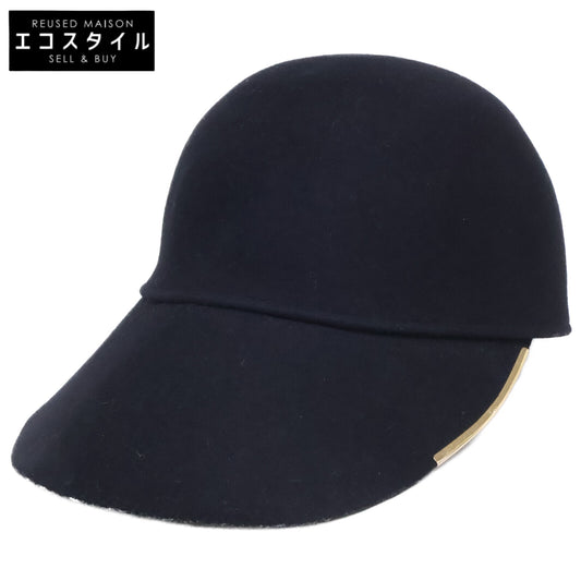 ENTWURFEIN エントワフェイン 【美品】EE02-107 ラビットファーフェルト キャップ 帽子