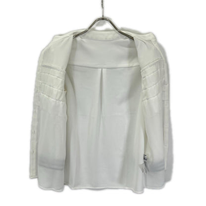 BORDERS at BALCONY ボーダーズアットバルコニー BD2311-3C-06 FRILL GEORGETTE BLOUSE ブラウス トップス