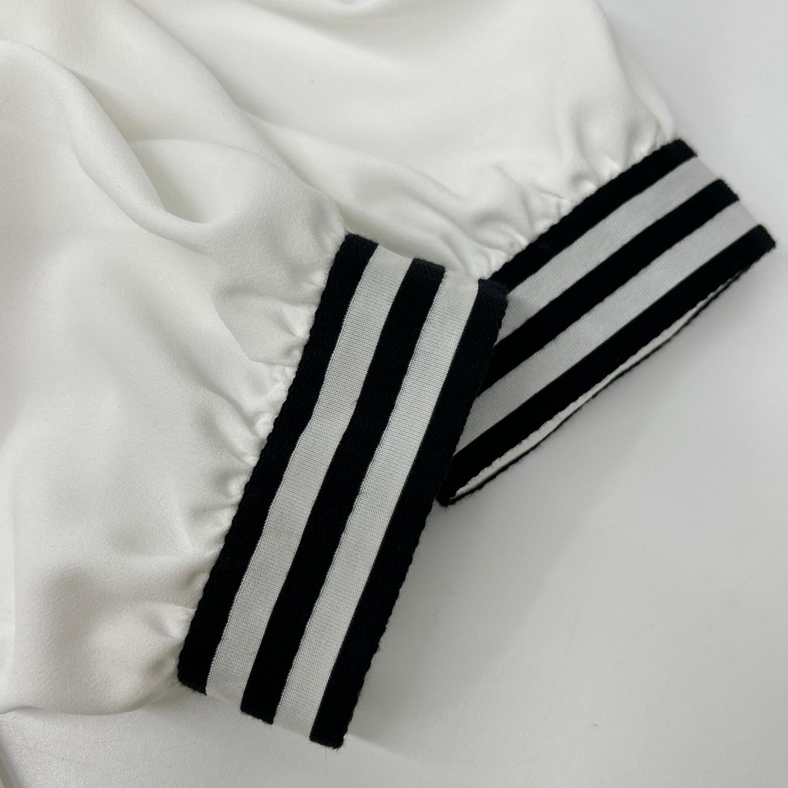BORDERS at BALCONY ボーダーズアットバルコニー BD2311-3C-06 FRILL GEORGETTE BLOUSE ブラウス トップス