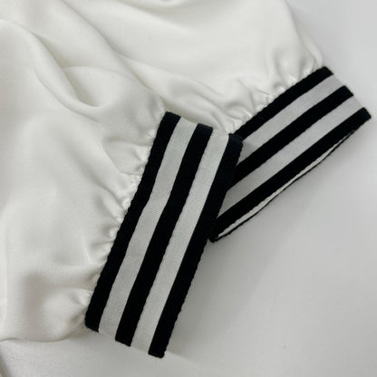BORDERS at BALCONY ボーダーズアットバルコニー BD2311-3C-06 FRILL GEORGETTE BLOUSE ブラウス トップス