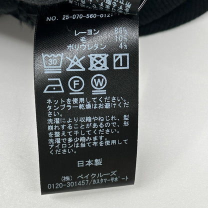 L'Appartement アパルトモン 25-070-560 ベアテレコタンク ブラック トップス