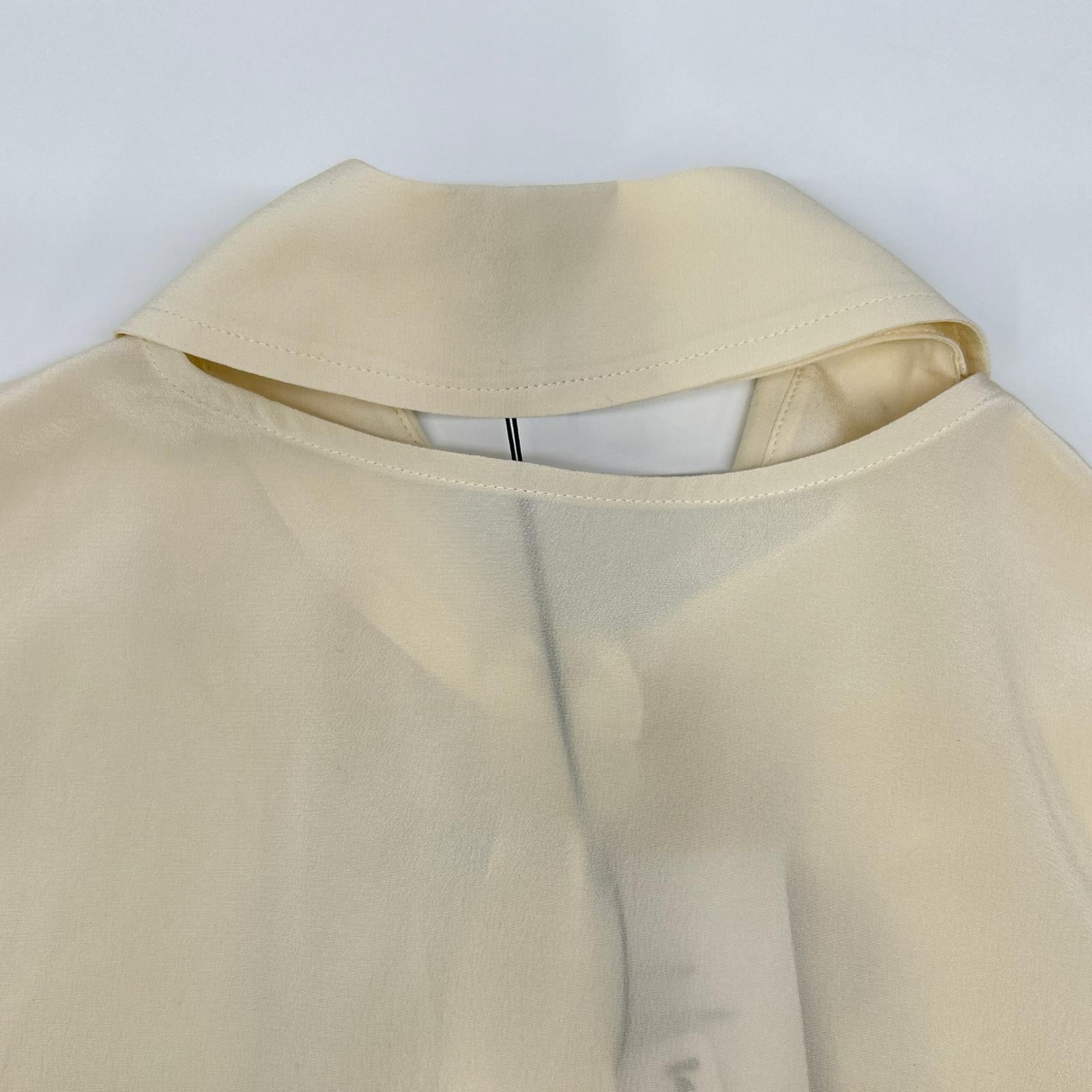 VICTORIABECKHAM ヴィクトリアベッカム 25-050-521-0006 MUSE別注 ラッフルブラウス トップス