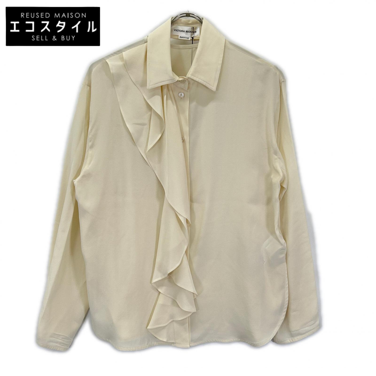 VICTORIABECKHAM ヴィクトリアベッカム 25-050-521-0006 MUSE別注 ラッフルブラウス トップス