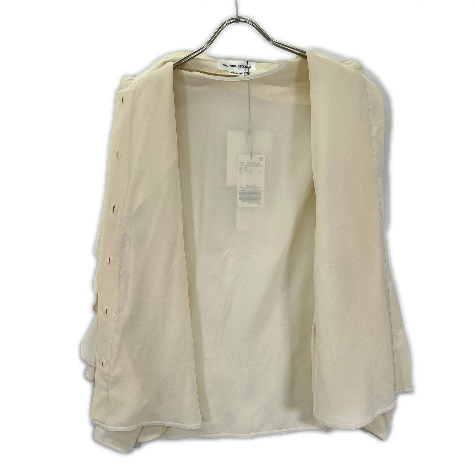 VICTORIABECKHAM ヴィクトリアベッカム 25-050-521-0006 MUSE別注 ラッフルブラウス トップス