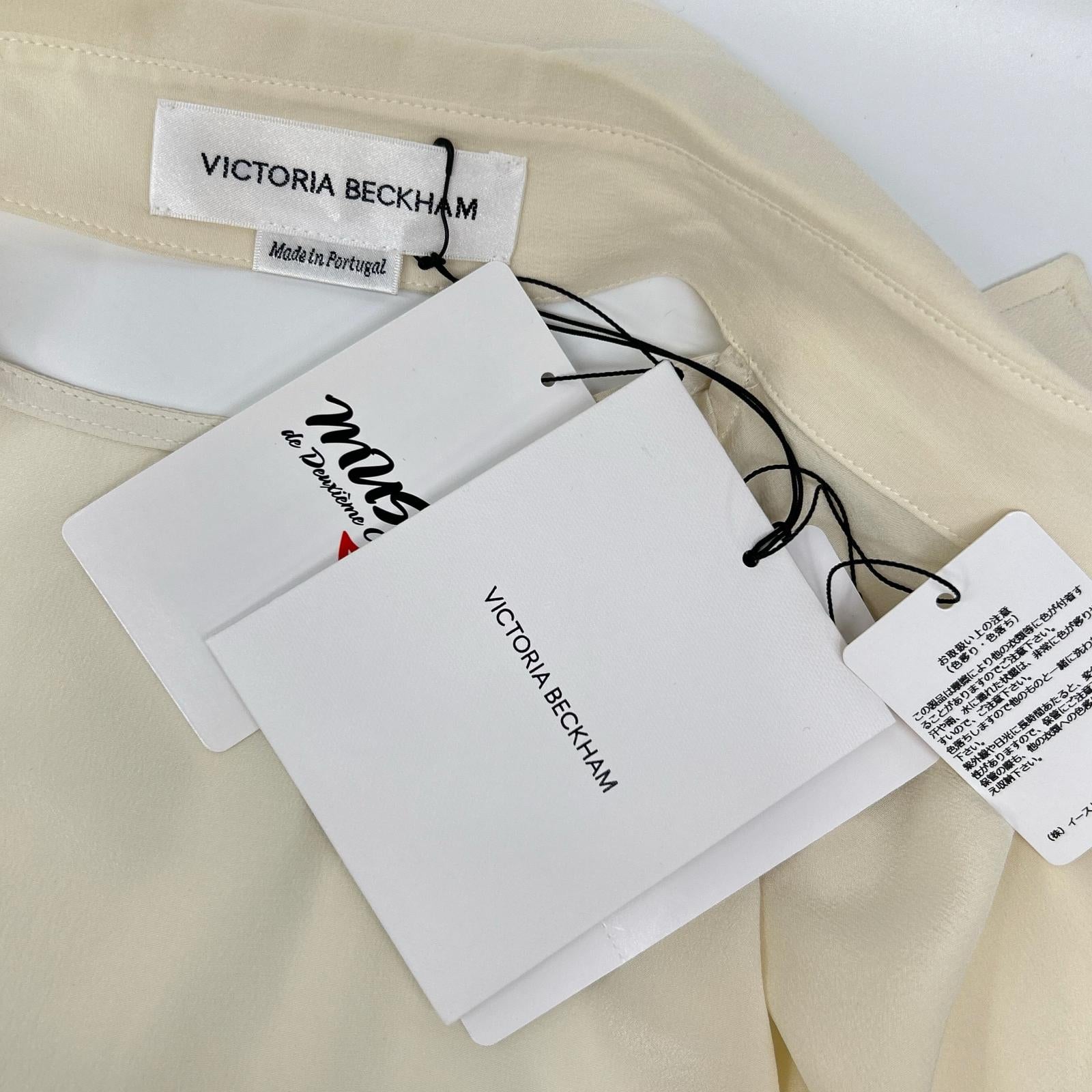 VICTORIABECKHAM ヴィクトリアベッカム 25-050-521-0006 MUSE別注 ラッフルブラウス トップス