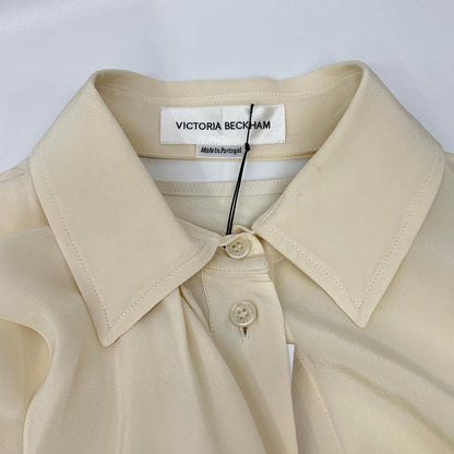 VICTORIABECKHAM ヴィクトリアベッカム 25-050-521-0006 MUSE別注 ラッフルブラウス トップス